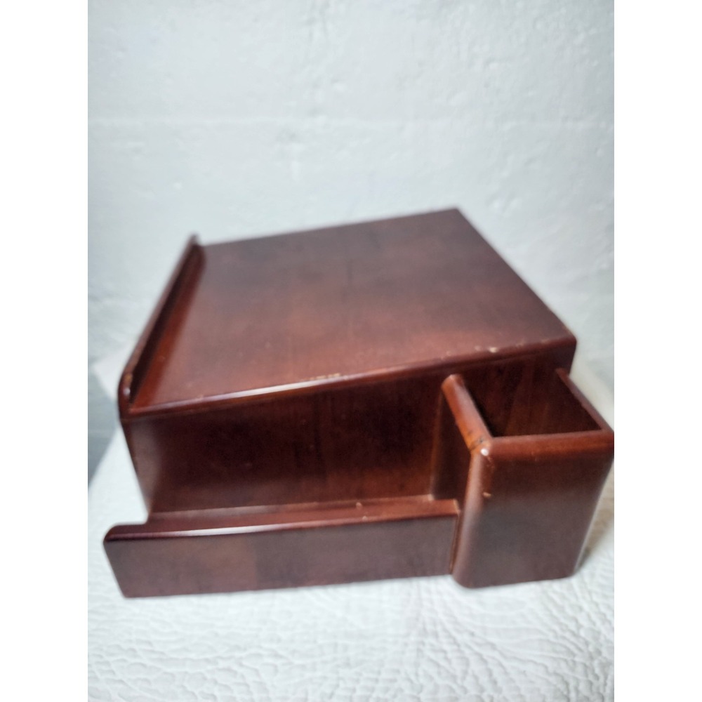 Vintage Eldon Telephone Stand Organizer. Wood. Phone Holder. Phone/laptop Stand.